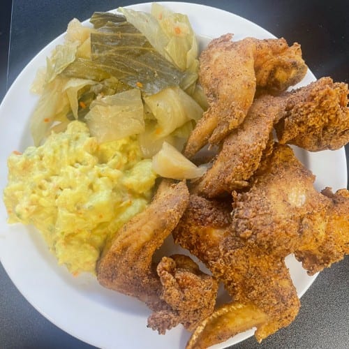 5 Chicken Wings.