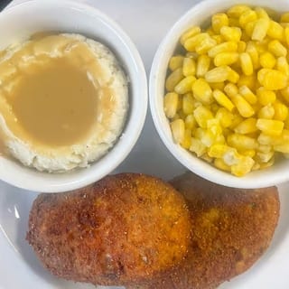 1 Salmon Cake- Lunch Special- #7