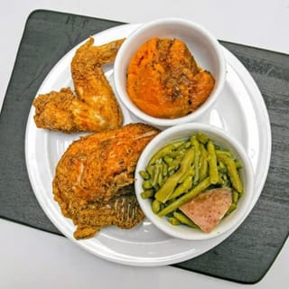 White Meat Chicken ( One Breast, One Wing)