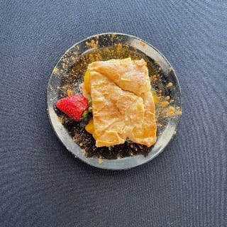 Peach cobbler