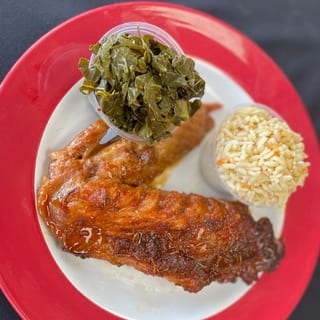 1 Cajun Turkey Wing - Lunch Specials - #8