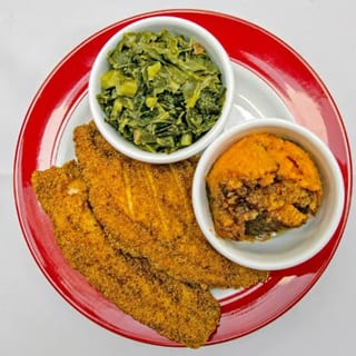 (2Pc) Fried Catfish Platter