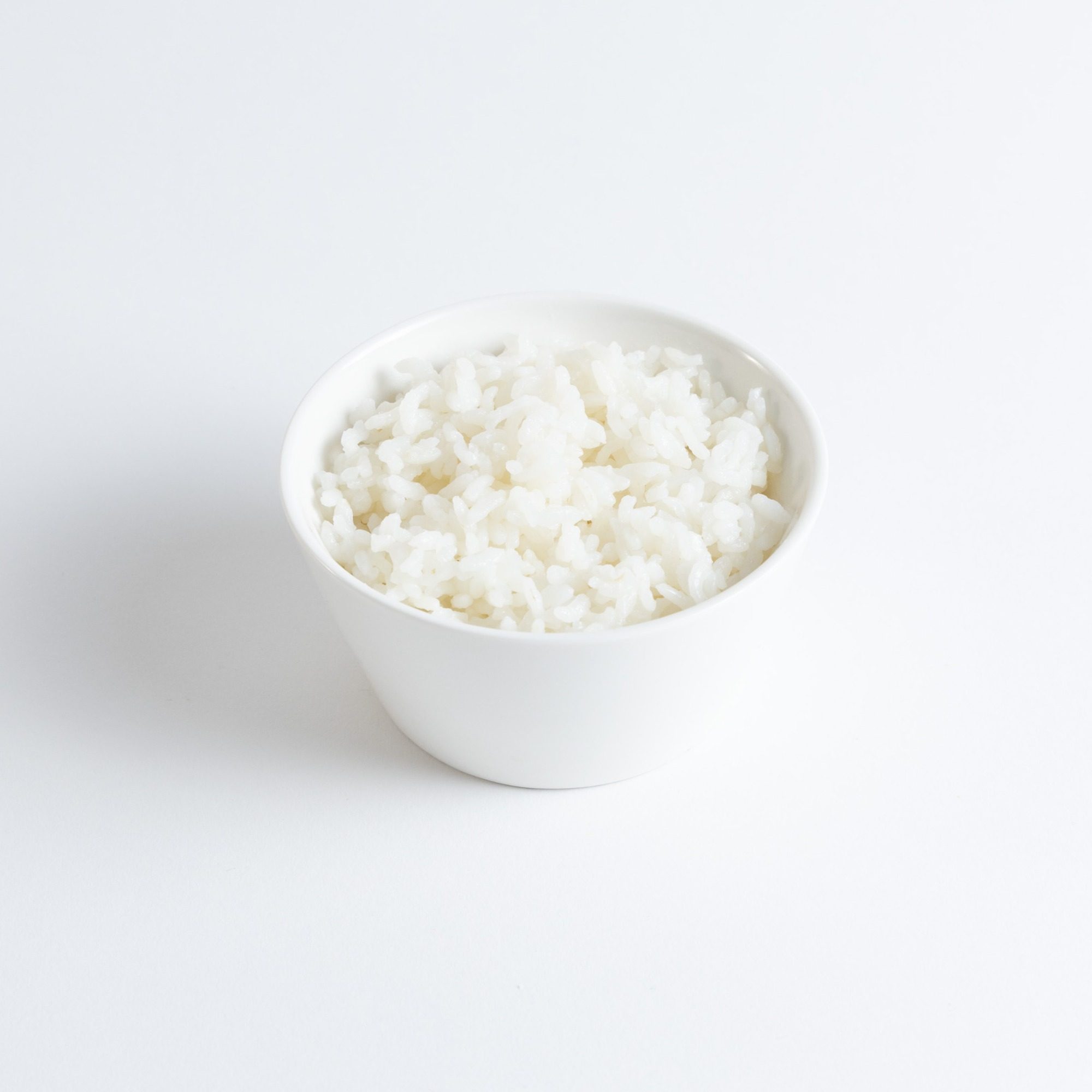 White rice.