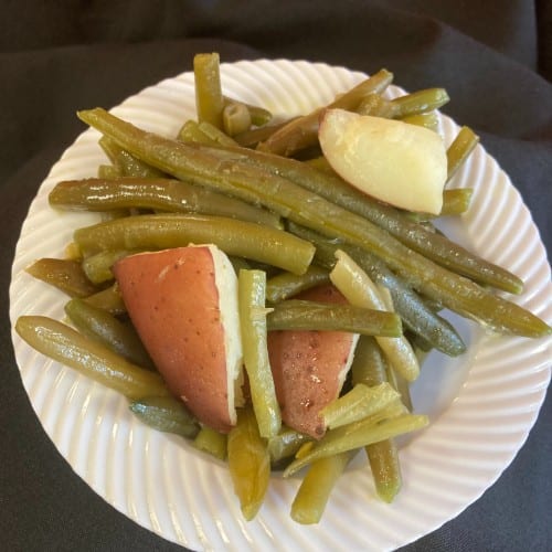 Green Beans with Potato.