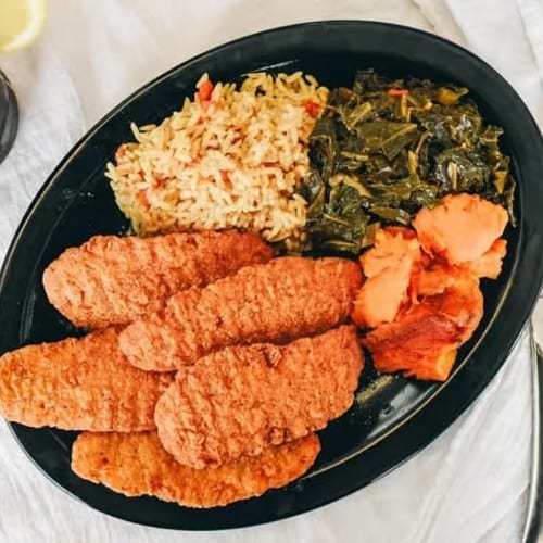 Chicken Tender Platter.