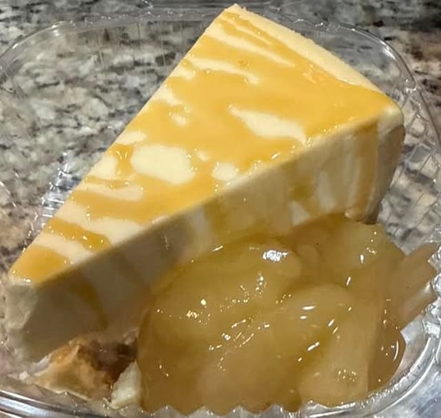 Caramel Apple Cheesecake.